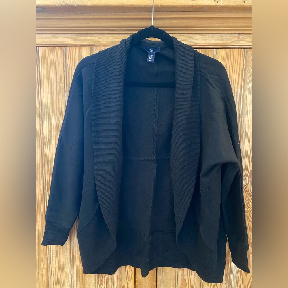 ** SOLD ** Gap Black cardigan sweater, size XS/S